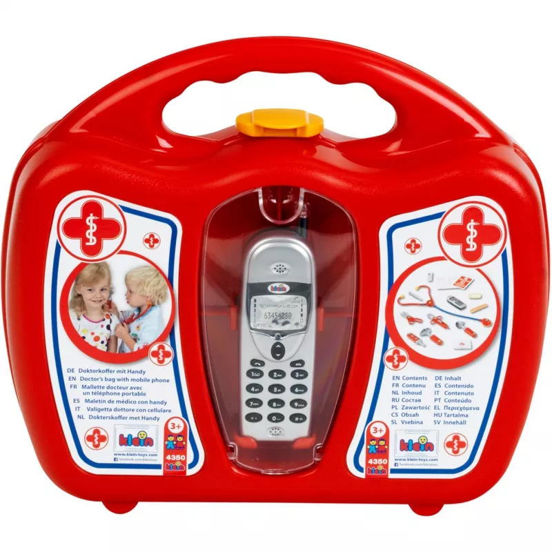 Maletín de médico con móvil