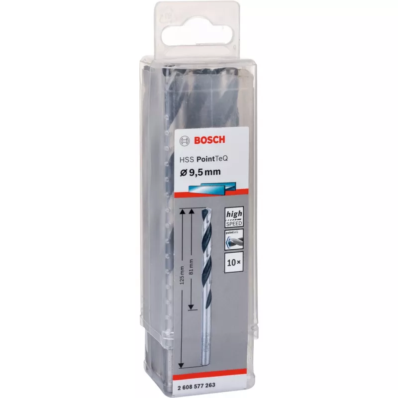 Brocas helicoidales HSS Bosch PointTeQ