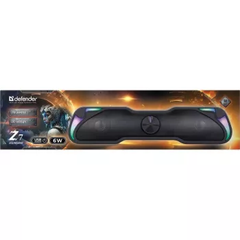 Barra de sonido Bluetooth DEFENDER Z7 6W LED USB