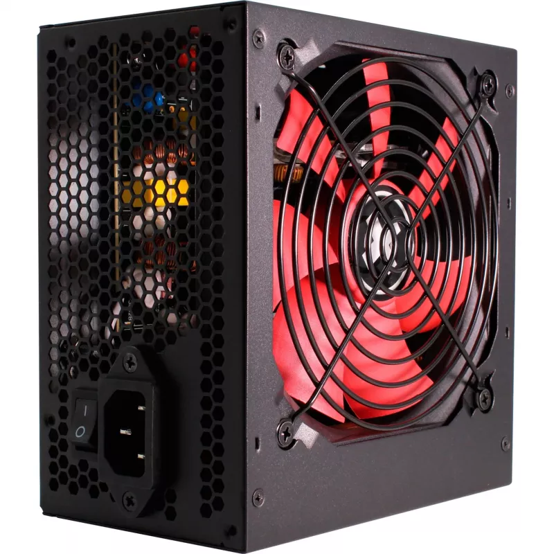 Fuente de alimentación Xilence XP500R6 350W 20+4-Pin ATX negra