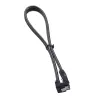Cable ModMesh SATA 3 en ángulo recto 30 cm - carbono - cable - digital/datos (CM-CAB-RSAT-N30KC-R)