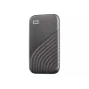 SSD externo | WESTERN DIGITAL | My Passport | 1TB | USB-C | Velocidad de escritura 1000 MB/s | Velocidad de lectura 1050 MB/s | WDBAGF0010BGY-WESN