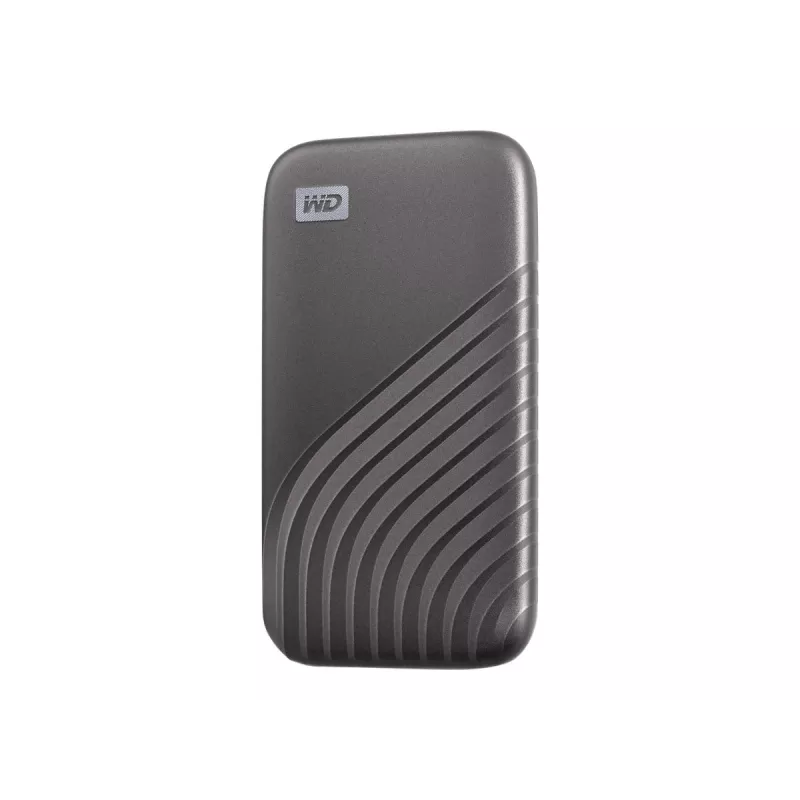 SSD externo | WESTERN DIGITAL | My Passport | 1TB | USB-C | Velocidad de escritura 1000 MB/s | Velocidad de lectura 1050 MB/s | WDBAGF0010BGY-WESN