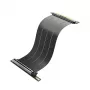 Cable elevador PCIe Akasa AK-CBPE05-30B X3 Mark V PCIe 5.0 x16, 30 cm