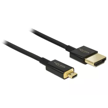 Cable HDMI DeLOCK HDMI-A/HDMI Micro-D 2m