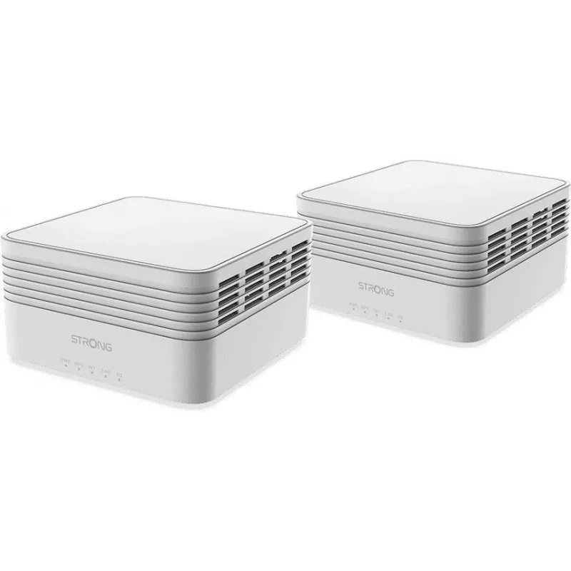 Strong MESHKITAX3000 sistema Mesh Wi-Fi de doble banda (2,4 GHz/5 GHz) Wi-Fi 6 (802.11ax) blanco 2 interno (MESHKITAX3000)