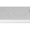 Placa eléctrica de radiación Bosch PKE612CA2E, 6600 W, 4 zonas de cocción, Blanca