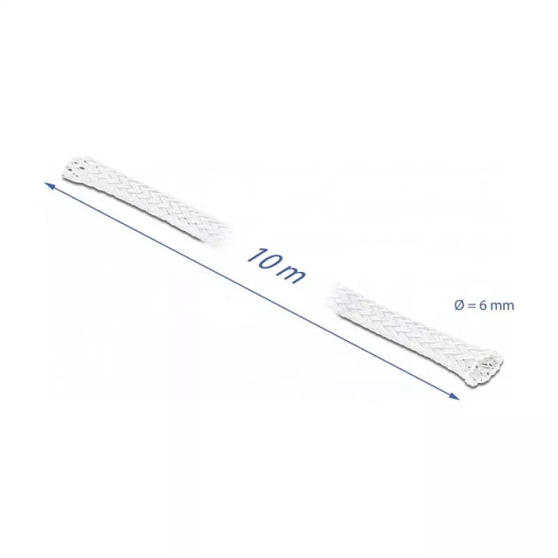 Funda para cables DeLOCK 20693 blanca
