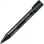 STAEDTLER Lumocolor Rotulador permanente 352, negro Grosor de trazo: aprox. 2,0 mm, punta redonda, resistente al agua (352-9)
