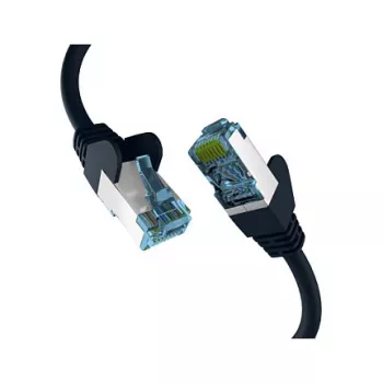 EFB-Elektronik Cable de red RJ45 Patch con cable Cat.7 sin conector negro 0,15m S/FTP PIMF Cable de red LAN DSL Fabricante: EFB Elektronik (EC020200147)