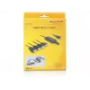 DeLock adaptador USB2.0 > 4 x serie - adaptador serie - USB - RS-232 x 4 (61887)