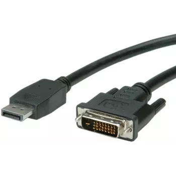 Adaptador de cable de vídeo VALUE 11.99.5619 1,5 m DisplayPort a DVI negro