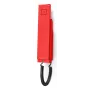 Teléfono analógico Snom E303 — auricular con cable, manos libres, soporte PoE, rojo