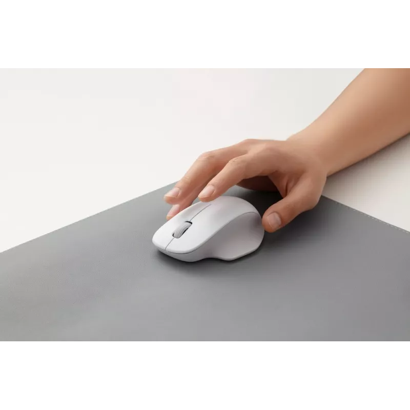 Ratón inalámbrico Xiaomi Ratón Comfort Edition 2,4 GHz, ergonómico, seguimiento de alta precisión, blanco