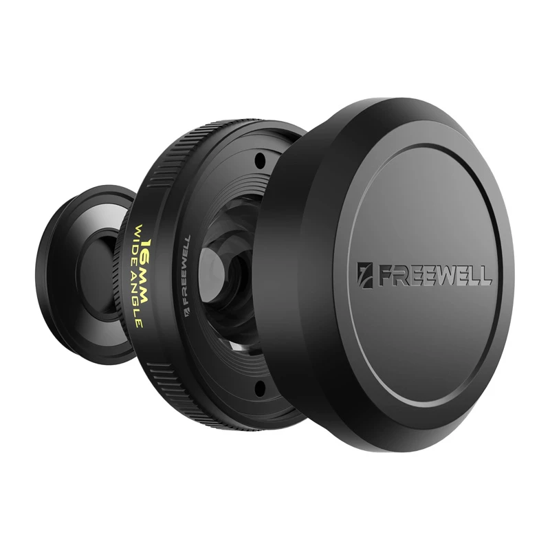 Objetivo gran angular Freewell 16 mm para montura de 17 mm