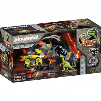 70928 Dino Rise Robo-Dino máquina de combate, juguete de construcción