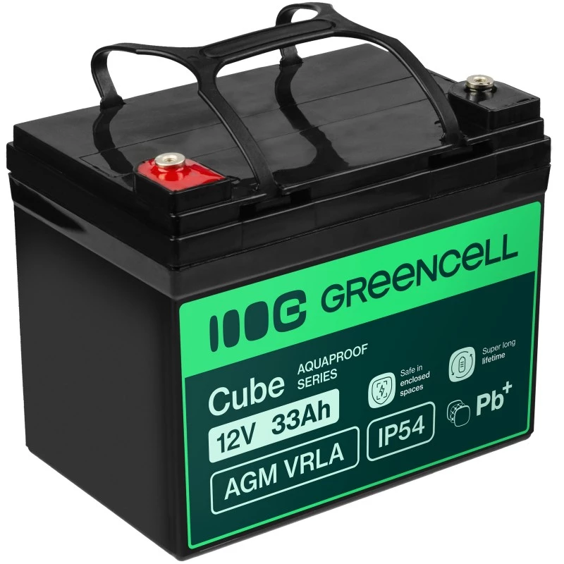 Batería AGM VRLA 12V 33Ah IP54
