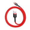Cable USB Baseus CAMKLF-C09 2m USB A a Micro-USB B rojo