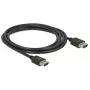 Cable HDMI DeLOCK 85294 2m Type-A conector macho a macho negro