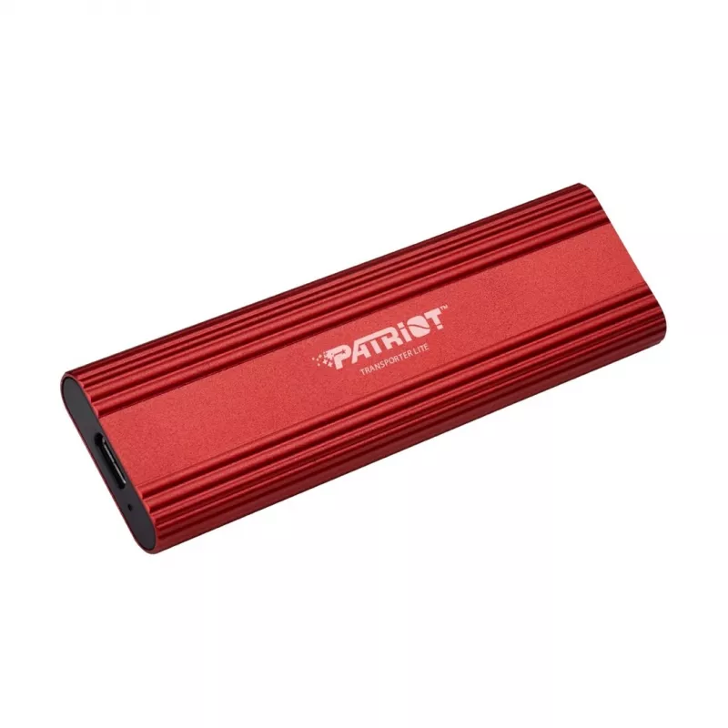 SSD externa portátil PATRIOT MEMORY Transporter Lite 1TB USB3.2 Type-C 1000 MB/S (PTPL1TBPEC) roja (PTPL1TBPEC)