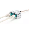 Adaptador de cable de parcheo Digitus CAT 5e apantallado 1:1