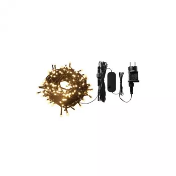 WOOX R5168 guirnalda de luces 5 m 200 LED blanco cálido interior exterior