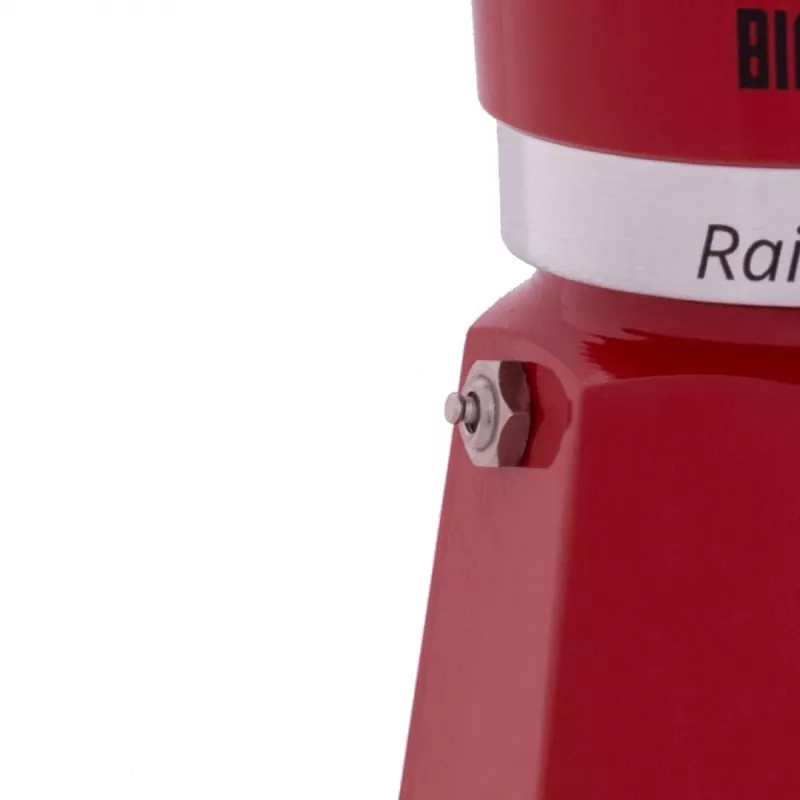 Bialetti Rainbow 1TZ cafetera, 60 ml, roja