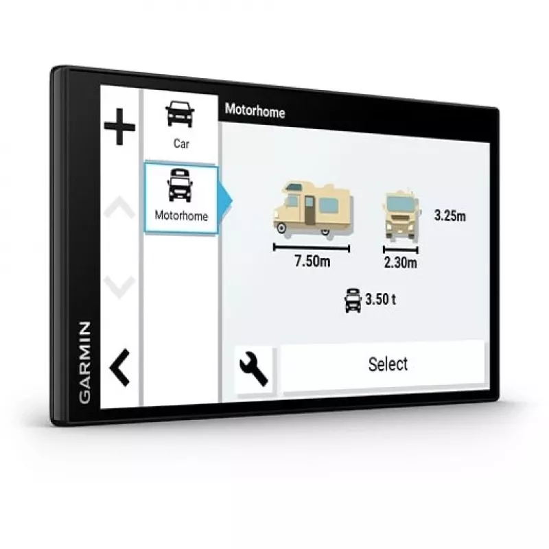 Navegador GPS portátil / fijo Garmin Camper 795 EU MT-D, pantalla táctil TFT de 6,95" 1024 x 600, 32 GB, 239,6 g, negro (010-02747-10)