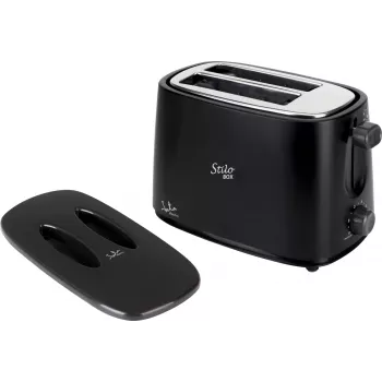 Tostadora JATA TT631 2 ranuras 750 W negro acero inoxidable
