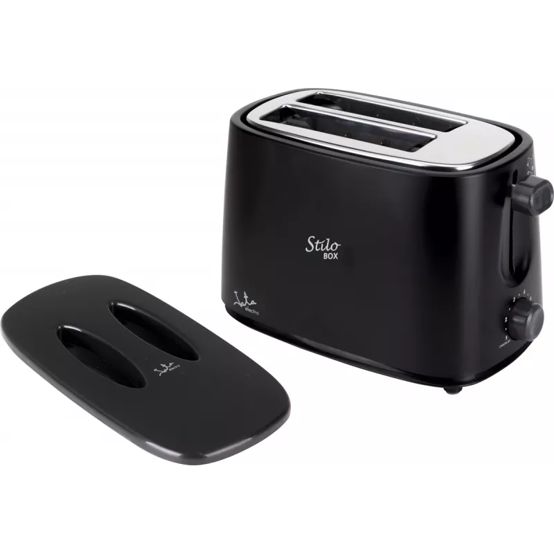 Tostadora JATA TT631 2 ranuras 750 W negro acero inoxidable