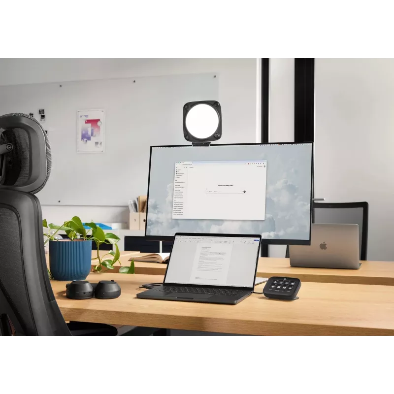 Hardware Stream Deck Elgato Neo negro 10GBJ9911 — teclas personalizables para atajos y macros