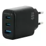 Cargador universal para dispositivos móviles negro AC Auto Mobilis 001364