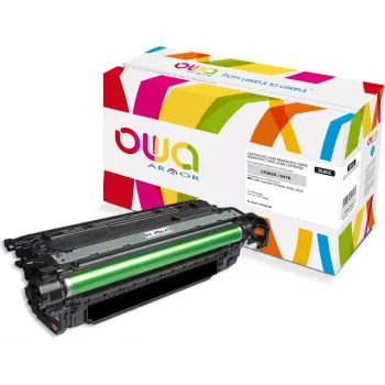 Armor - negro - compatible - cartucho de tóner - para HP Color LaserJet Enterprise CP4025dn, CP4525dn, CP4525n, CP4525xh (K15387OW)