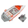 Amewi lancha de rescate brushless propulsión a chorro 320mm RTR blanco/naranja (26116)