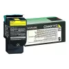 Lexmark - Cartucho de tóner - Muy alto rendimiento - 1 x amarillo - 4000 páginas - LRP / LCCP (0C544X1YG)