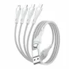 4smarts 541024 Cable USB 1,2 m USB A/USB C USB C/Micro USB-A/Lightning Blanco (541024)