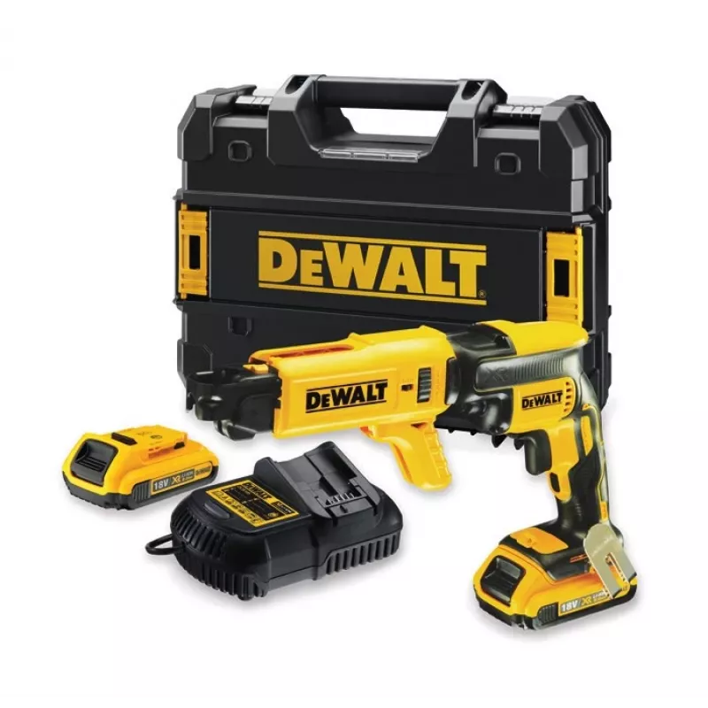 Atornillador/taladro de impacto a batería DeWALT DCF620P2K negro, amarillo 4400 rpm