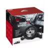 Volante nano rs RS700 con cable USB 270° de rotación, 10 botones, pedales, vibración, cable de 1,8 m