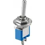 Interruptor basculante subminiatura Goobay de Wentronic, azul - ON-OFF, 2 pines, carcasa azul (10013)