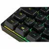 Teclado gaming Deltaco DK240 mini 60% USB, RGB negro