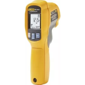 Fluke 64 Max - F,°C - -30 - 600 °C - Negro - Amarillo - -22 - 1112 °F - 500 ms - 8 - 14 µm (4856105)