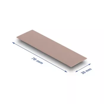 Almohadilla térmica DeLOCK 18479 3 W/m·K rosa 20x70x0,75 mm