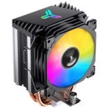 Disipador de CPU Jonsbo CR-1400E 92 mm ARGB negro — ventilador de 92 mm, iluminación ARGB