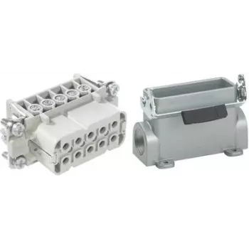 LappKabel Juego de conectores EPIC®KIT H-A 10 75009628 10 + PE tornillos 1 set (75009628)
