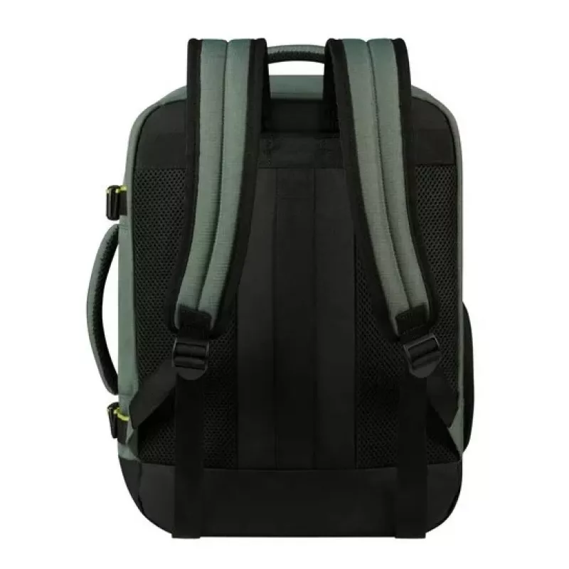 Mochila de cabina American Tourister Take2Cabin MS para Wizz Air - dark forest