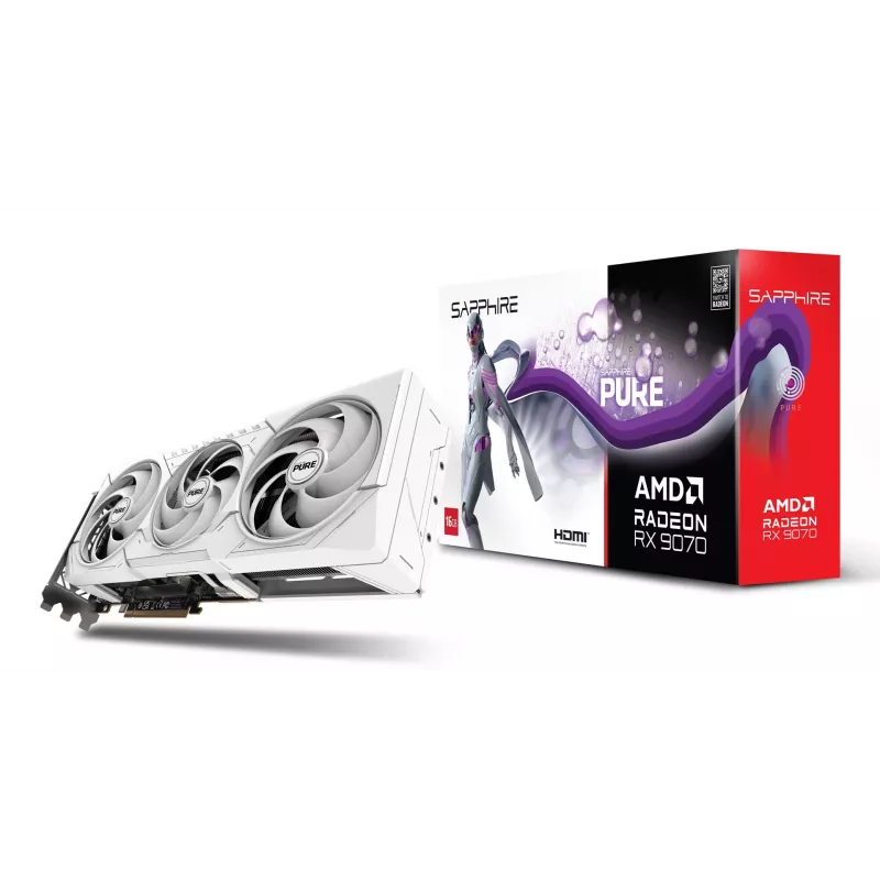 SAPPHIRE Radeon RX 9070 16GB GDDR6 tarjeta gráfica