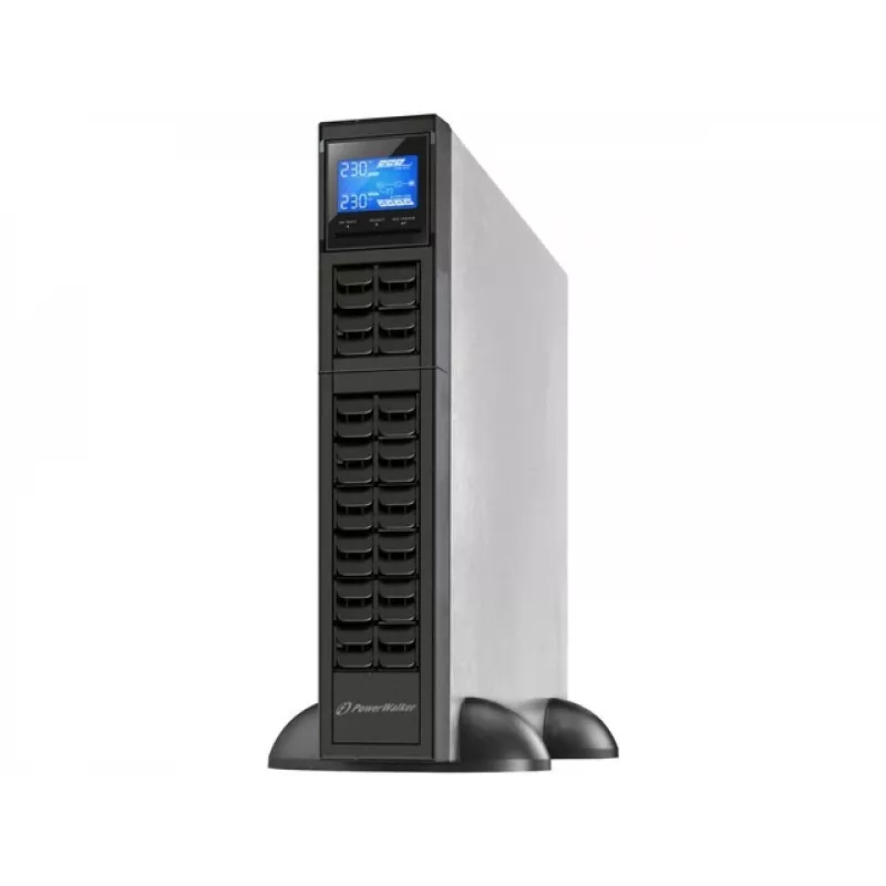 PowerWalker VFI 1000CRM LCD SAI sistema de alimentación ininterrumpida (SAI) doble conversión (online) 1 kVA 800 W 3 salidas AC