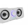 White Shark GSP-968 Mood RGB Gaming 2.2 sistema de altavoces blanco