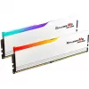 DIMM 64 GB DDR5-6000 (2x 32 GB) Dual-Kit, memoria blanca, F5-6000J2836G32GX2-RM5NRW, Ripjaws M5 Neo RGB, AMD EXPO