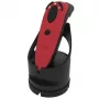 Durascan D720 Lector lineal de códigos de barras y QR Rojo + base de carga